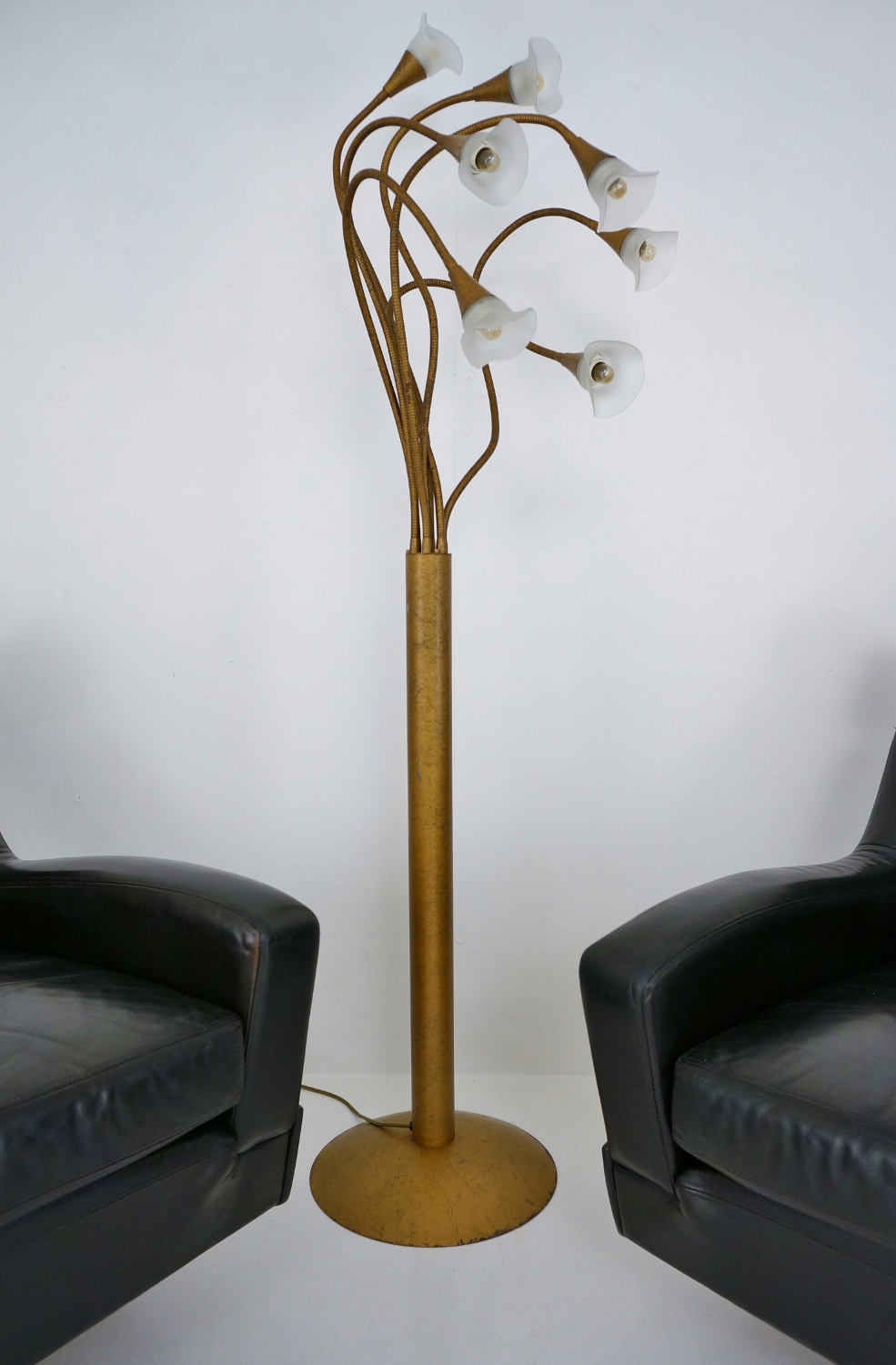 Reggiani Floor Lamp Gooseneck Of A Bouquet Calla Lily Reggiani Floor Lamp Gooseneck Of A Bouquet Calla Lily Flowers 1980 S Ca Italian In Vintage Lamps From Roomscape
