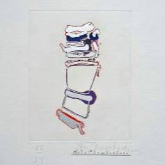 John Chamberlain print `Little More How` 1986, American